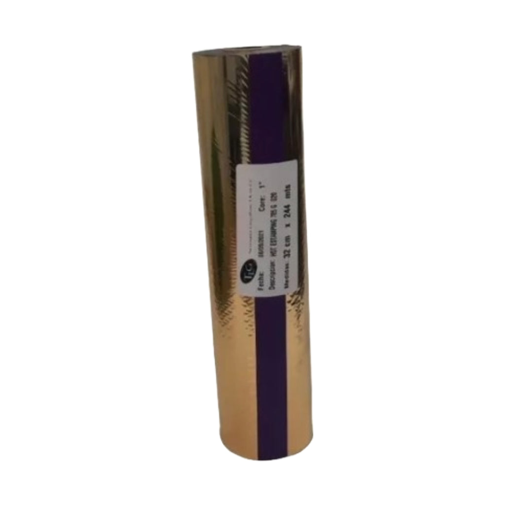 LAMINADO FOIL ORO 32cmX 244M