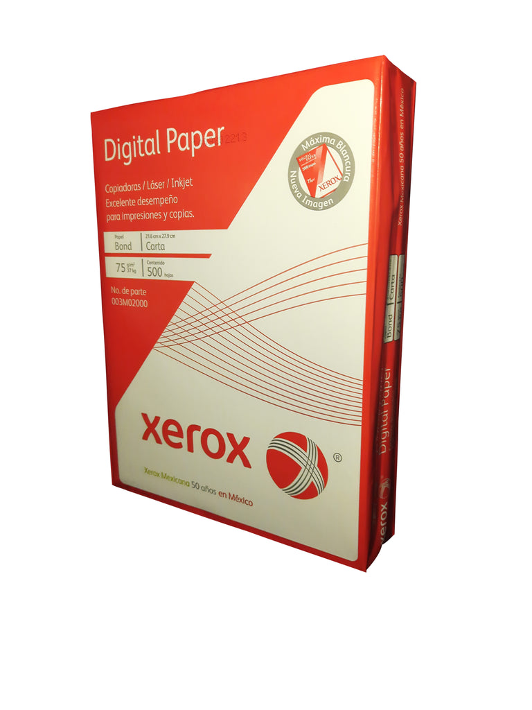 PAPEL BOND 75 GRS CARTA PAQUETE XEROX