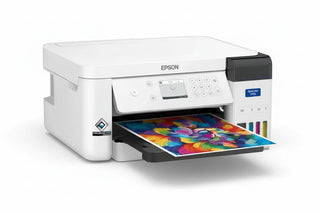 IMPRESORA EPSON SC F170 SUBLIMACION + PAPEL SUBLIMACION 8.5 X 11 100 HOJAS